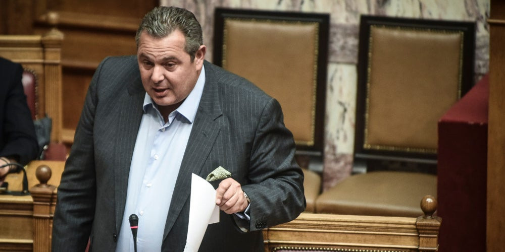 Το πόθεν έσχες του Καμμένου: Εισοδήματα 230.000 δήλωσε το 2015